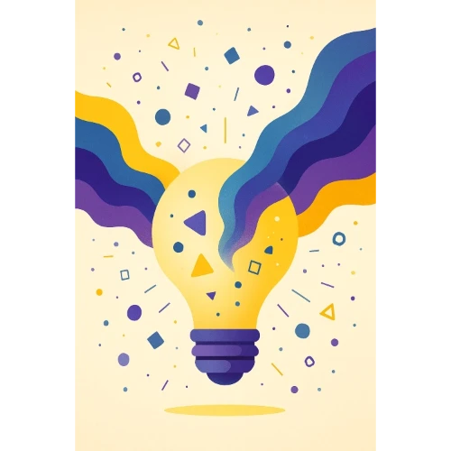 bombilla de creatividad