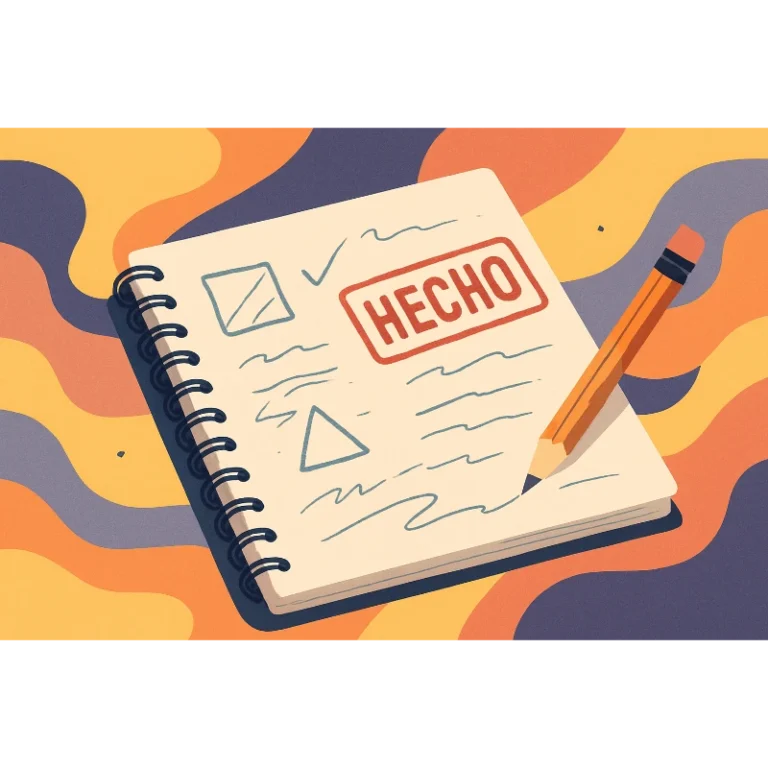 hecho es mejor que perfecto